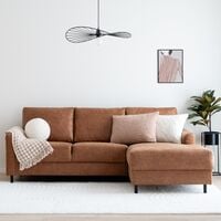 Vivano Sisu divaanisohva oikea Konjakki Missouri 3